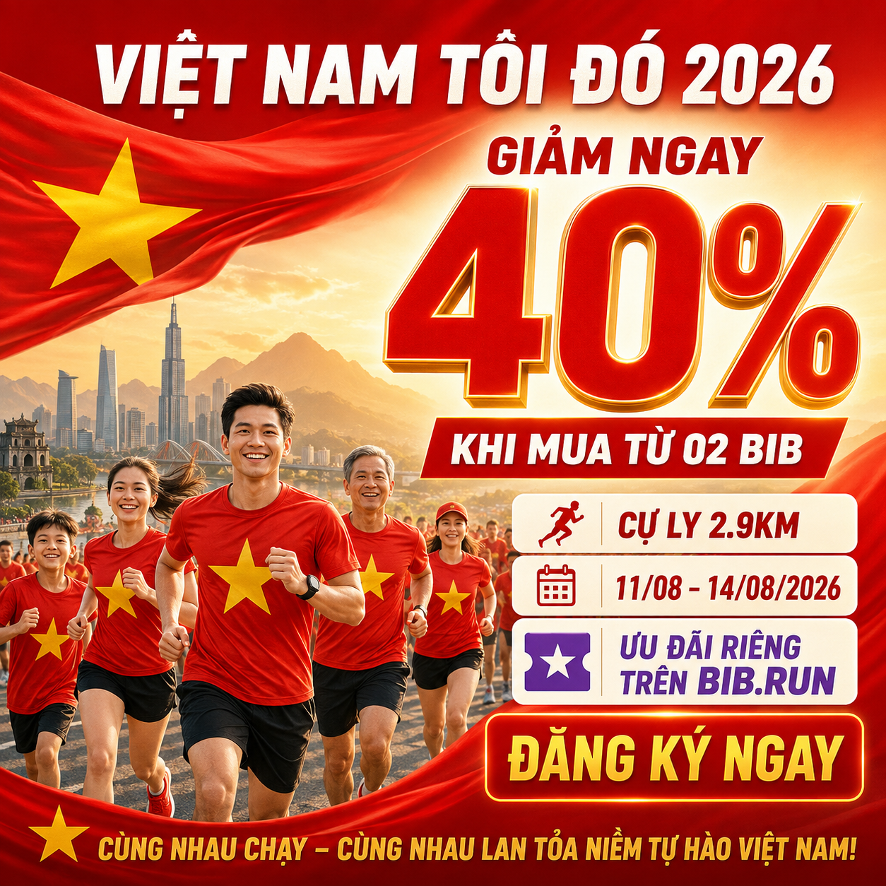 🔥 RỦ ĐỒNG ĐỘI – SĂN DEAL 40% TẠI VIỆT NAM TÔI ĐÓ 2026!